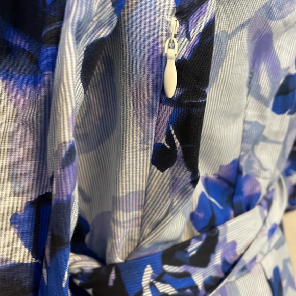 Ivanka Trump Women's Printed Floral Faux WrapDress 10 - Picture 7 of 9